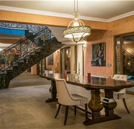 8 bedroom luxury villa with pool near Koutsounari, sleeps 16